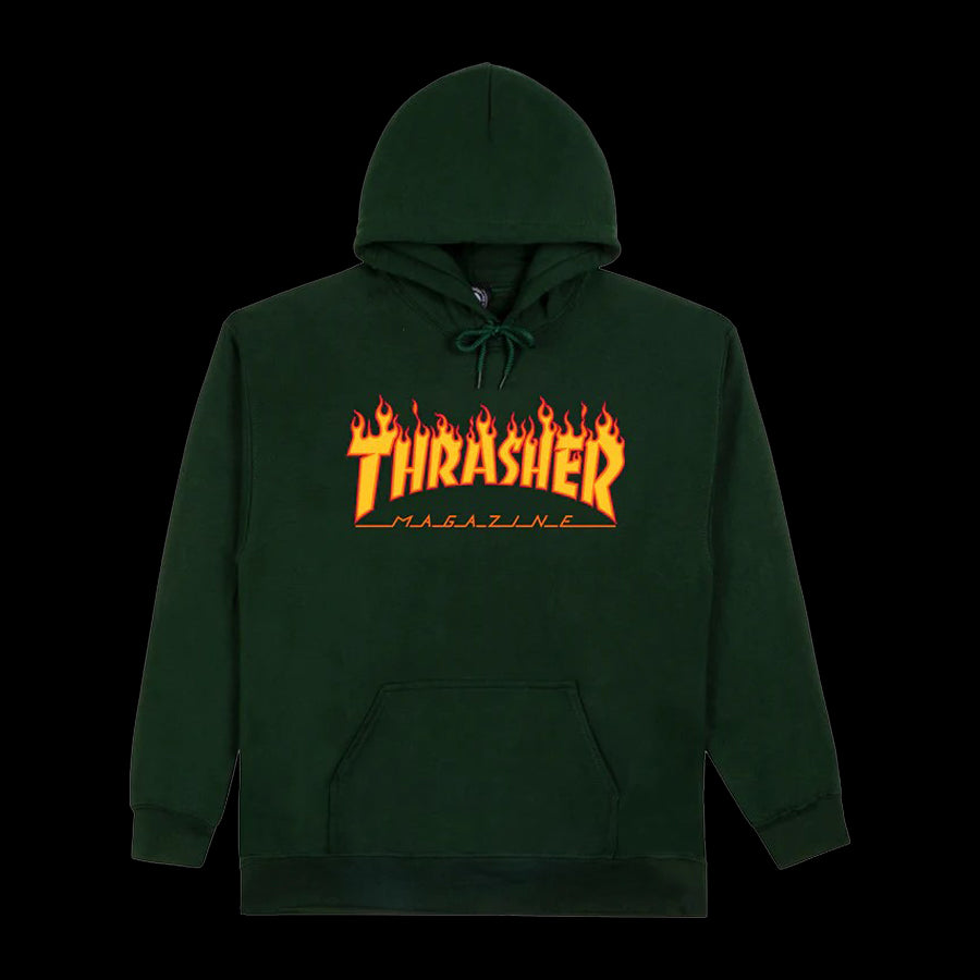 Forest Green Green Flame Hoodie Hoodie Deals Thrasher Green Flame Hoodie  Thrasher Green Flame