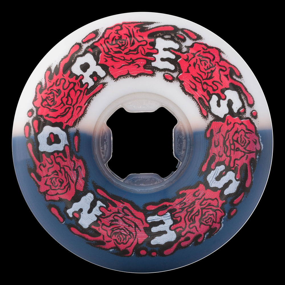 56mm Dressen Vomit Mini White/Black 97a Slime Balls Skateboard Wheels