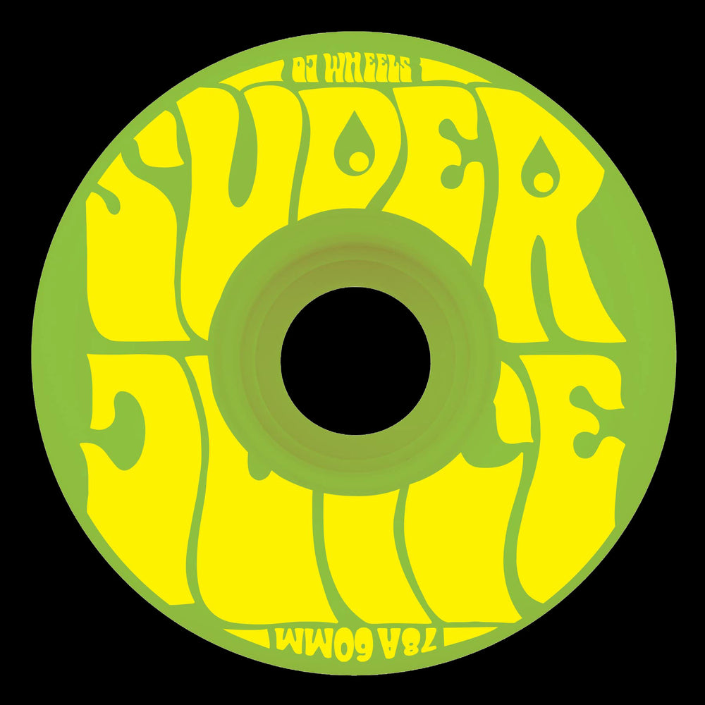 60mm Super Juice Green 78a OJ Skateboard Wheels