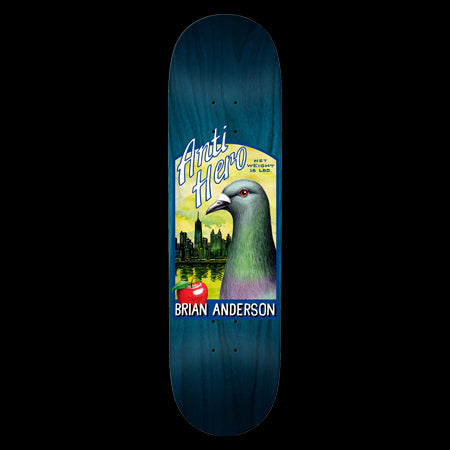 Antihero BA Homers Skateboard Deck 8.62