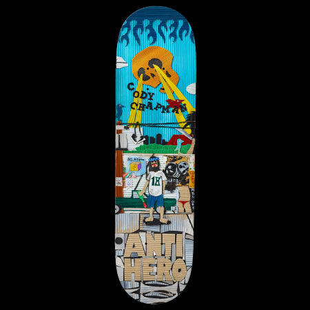Antihero Chapman Kenji Goto Guest Artist Skatboard Deck 8.75