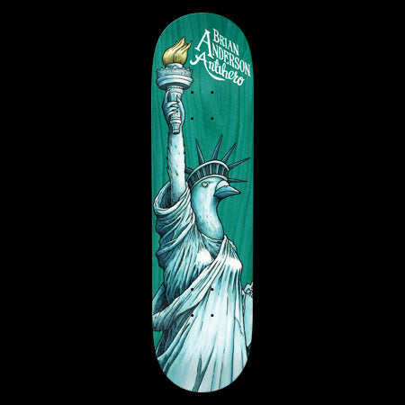Antihero Skateboards Brian Anderson Libirdty  Skateboard Deck 9.0
