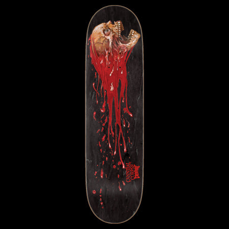 Creature Cannibal Corpse Skull and Blood 8.53in x 32.19in Skateboard Deck
