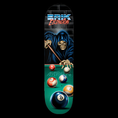 Deathwish Erik Ellington Pool Reaper Skateboard Deck 8.25