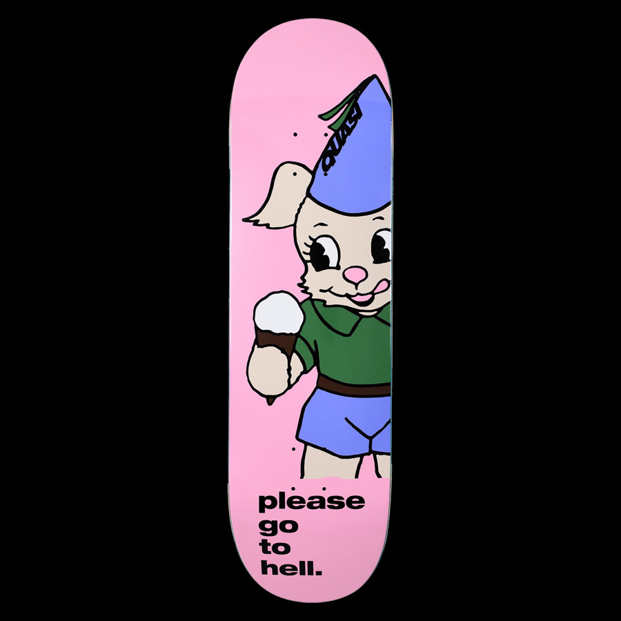 Quasi Skateboards Go To Hell Skateboard Deck 8.75