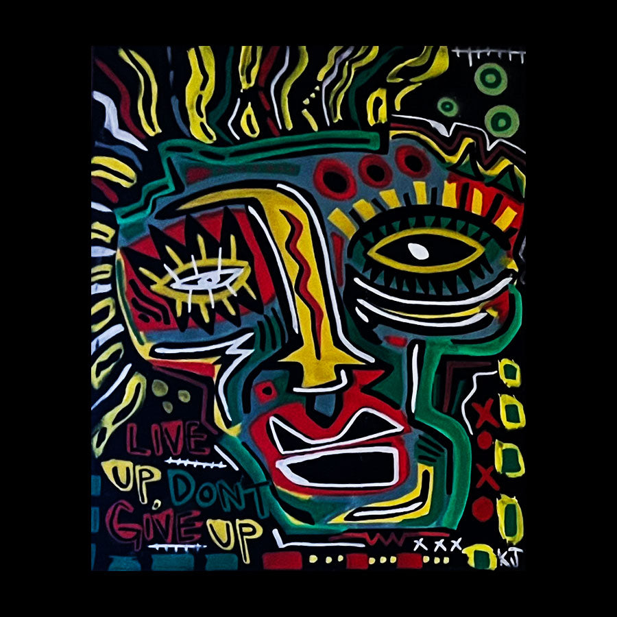 Kayl Johnson "Live Up" Painting