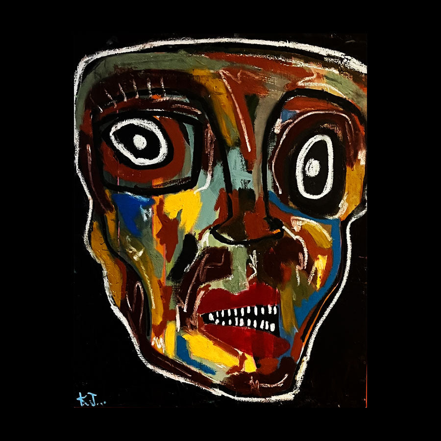 Kayl Johnson "Wild Style" Painting