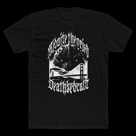 Midnite Theories x Dethbed Godzilla T Shirt - Black