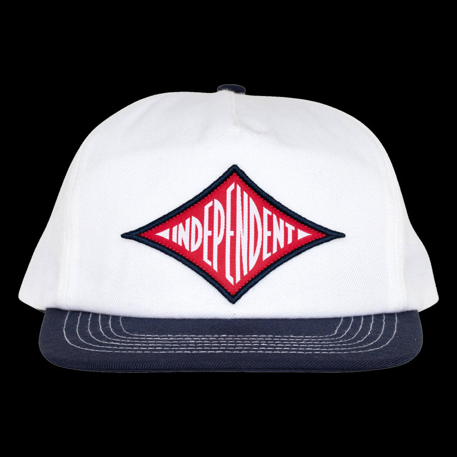 RTB Pilot Snapback Unstructured Hat Unisex - White