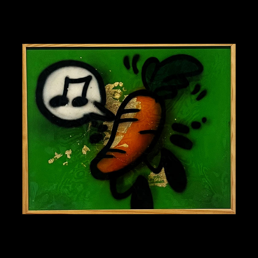 Todthebunny "Golden Rod" Painting