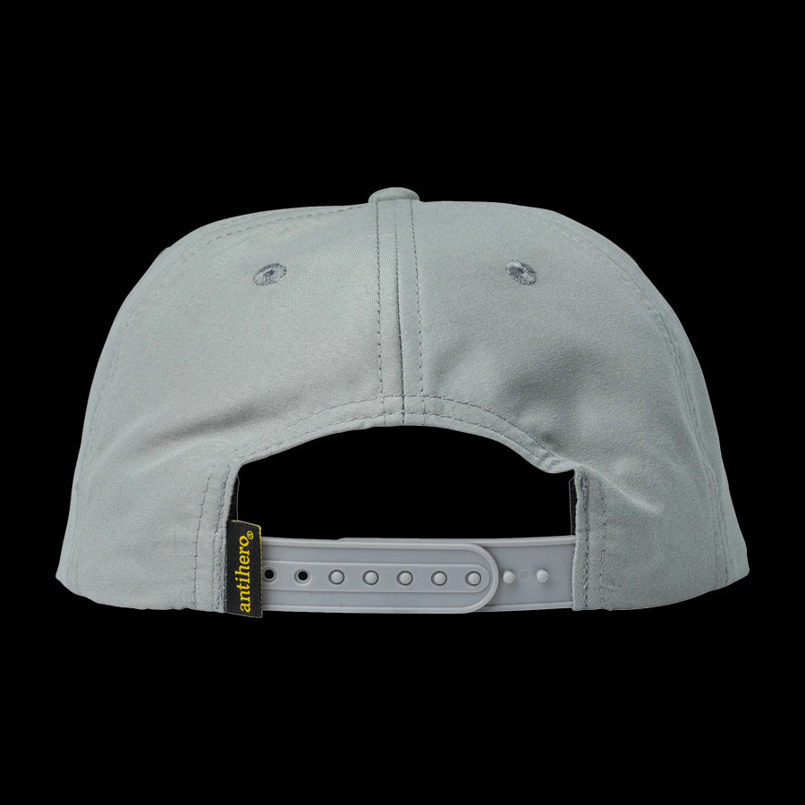 Antihero Basic Pigeon Round Snapback Hat Grey