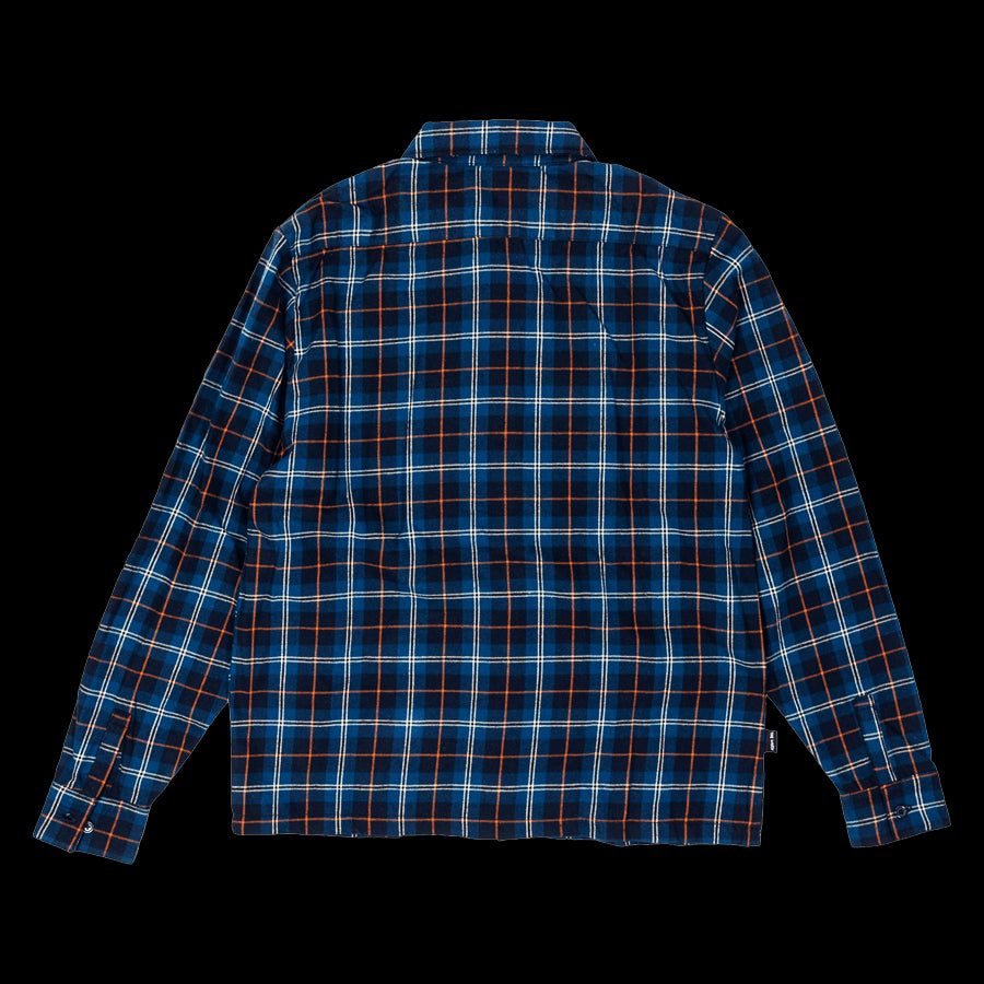 Antihero Eagle Flannel Navy/Orange