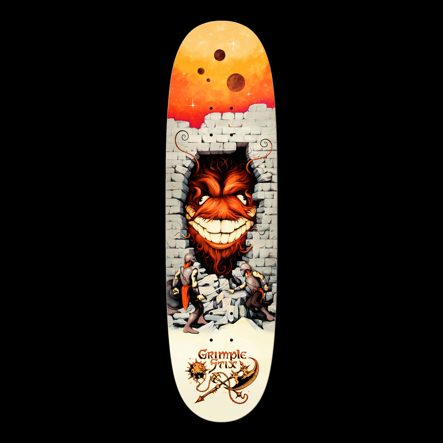 Grimple Stix "Barbarian" Shaped Deck 8.75