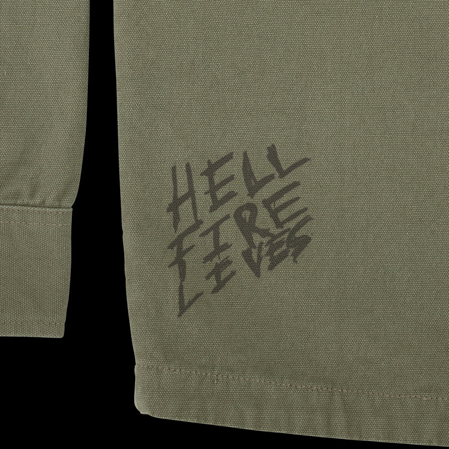 Santa Cruz Stranger Things Crawl Utility Jacket Mens - Army Green