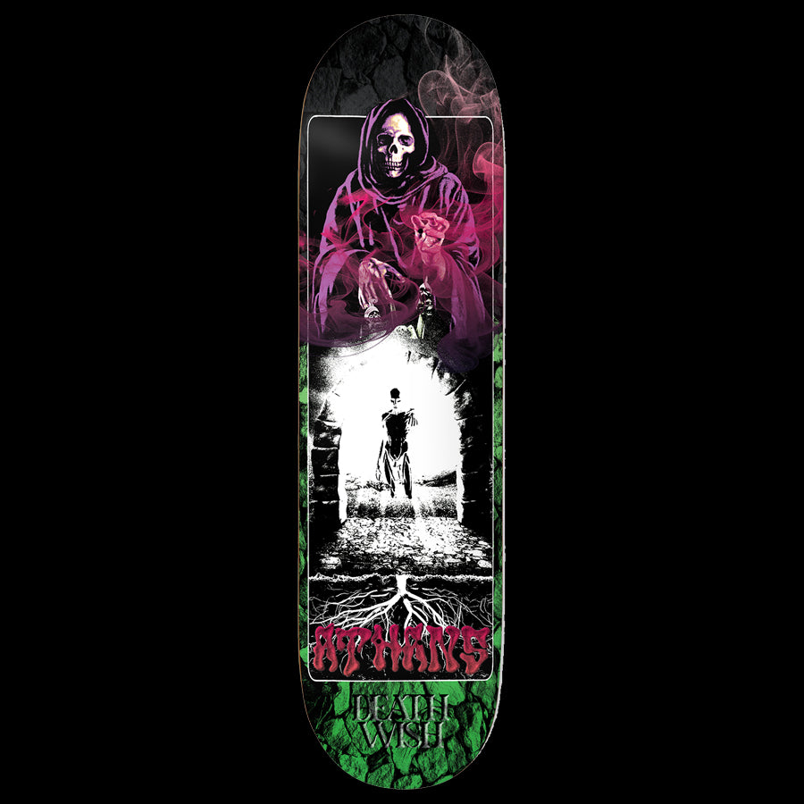 Deathwish Chris Athans Folklore Skateboard Deck 8.3875