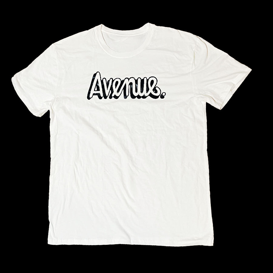 Avenue SF Logo Tee White