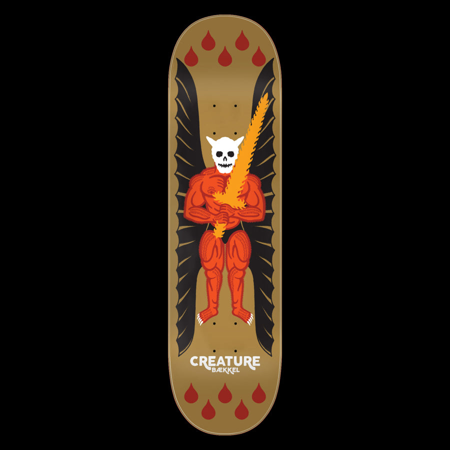 Creature Baekkel Demon Pro Skateboard Deck 8.6in x 32.11in
