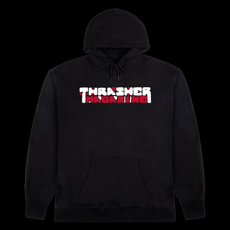 Thrasher Blocks Hoodie - Black
