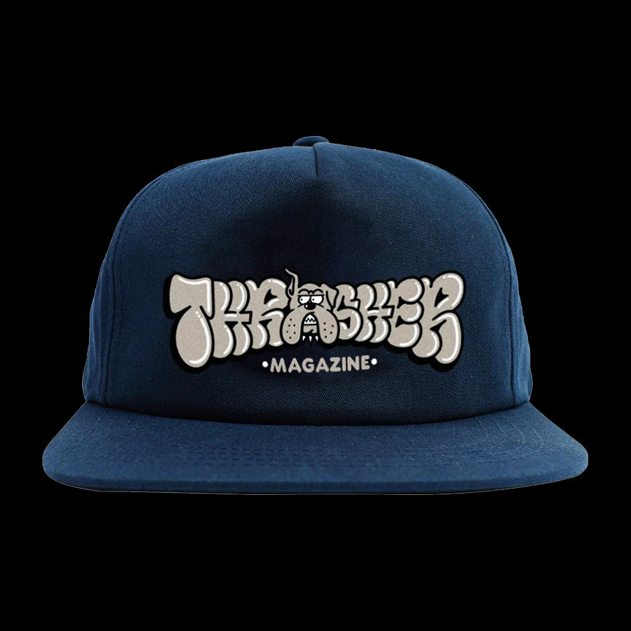 Thrasher "Bully" Snapback Hat - Navy
