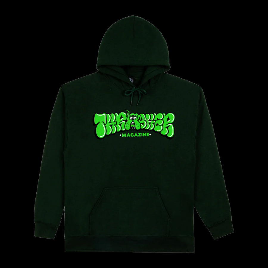 Thrasher "Bully" Hoodie Forest Green