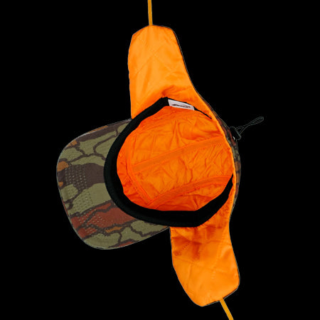 Snack Bark Camo Earflap Hat