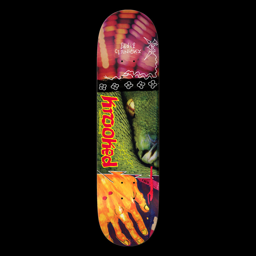 Krooked Cernicky Snake Bite Skateboard Deck 8.38