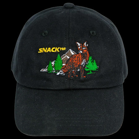 Snack Crazy Like A Fox Hat - Black Unisex