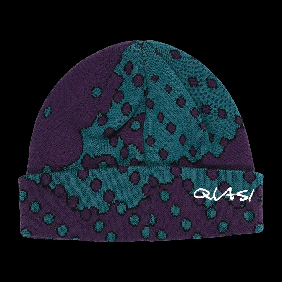 Quasi Dither Beanie - Eggplant