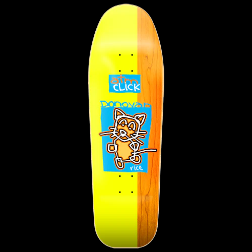 ATM - Donovan Rice "Cat" Board 10x31.2" Shape 3/4 Color Assorted