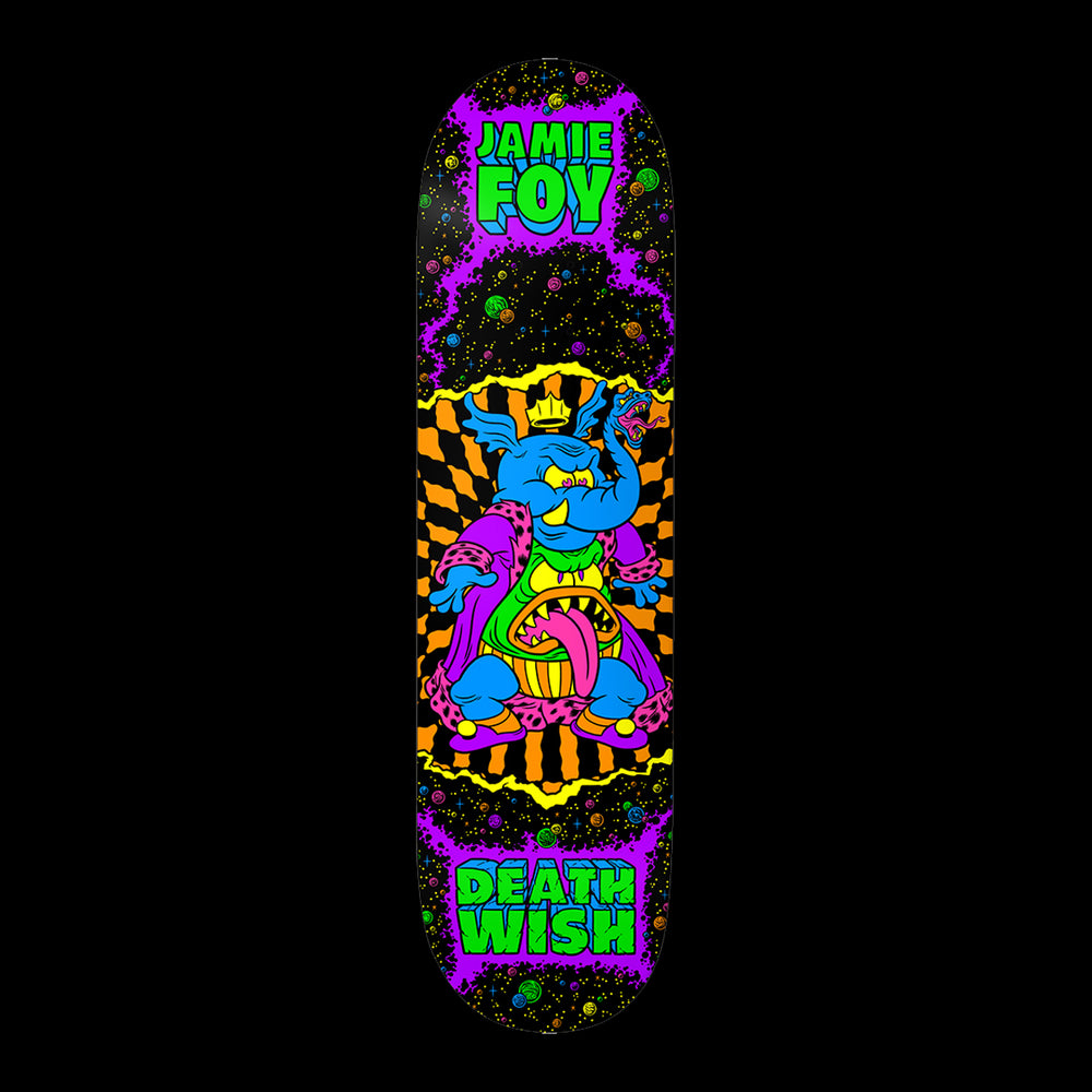 Deathwish Skateboards Jamie Foy "Lords of the Underworld" Deck 8.5