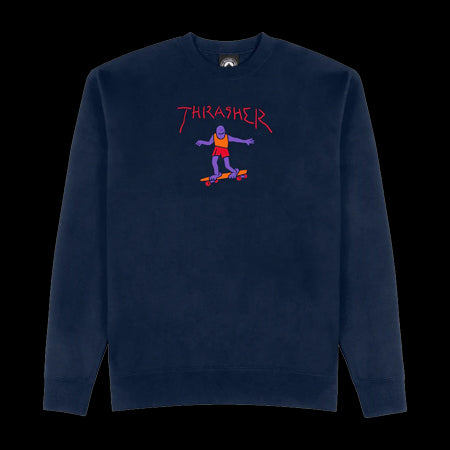 Thrasher Gonz Crewneck - Navy