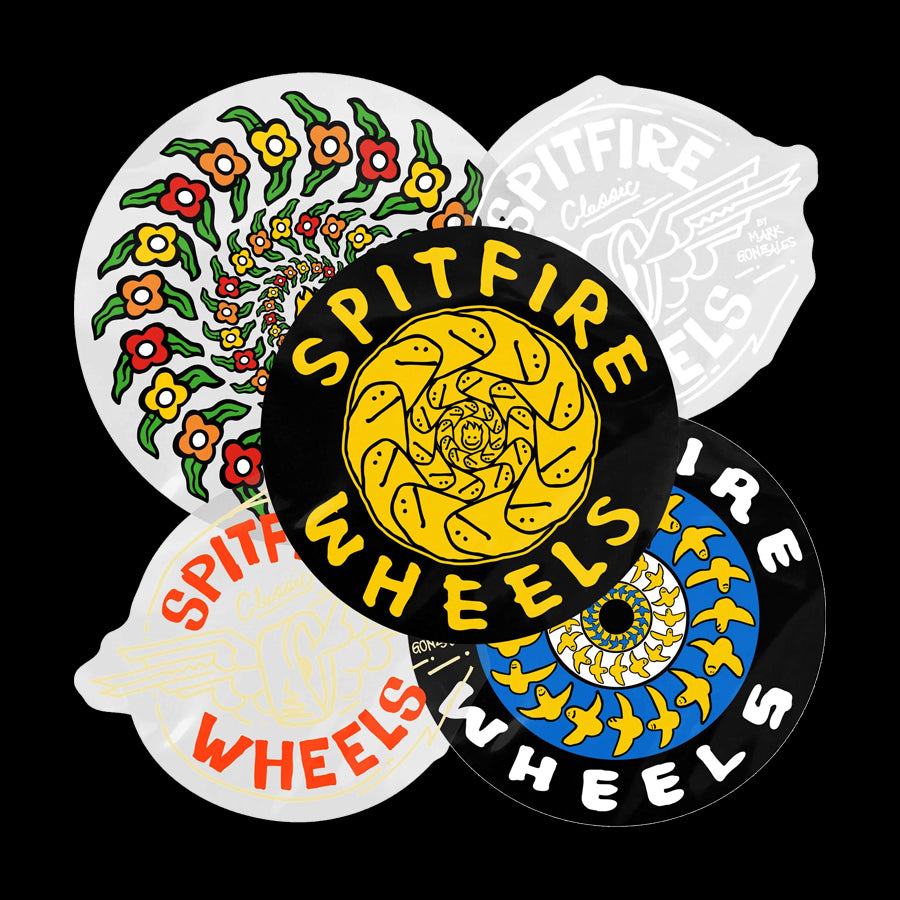 Spitfire Sticker Pack by Mark Gonzales