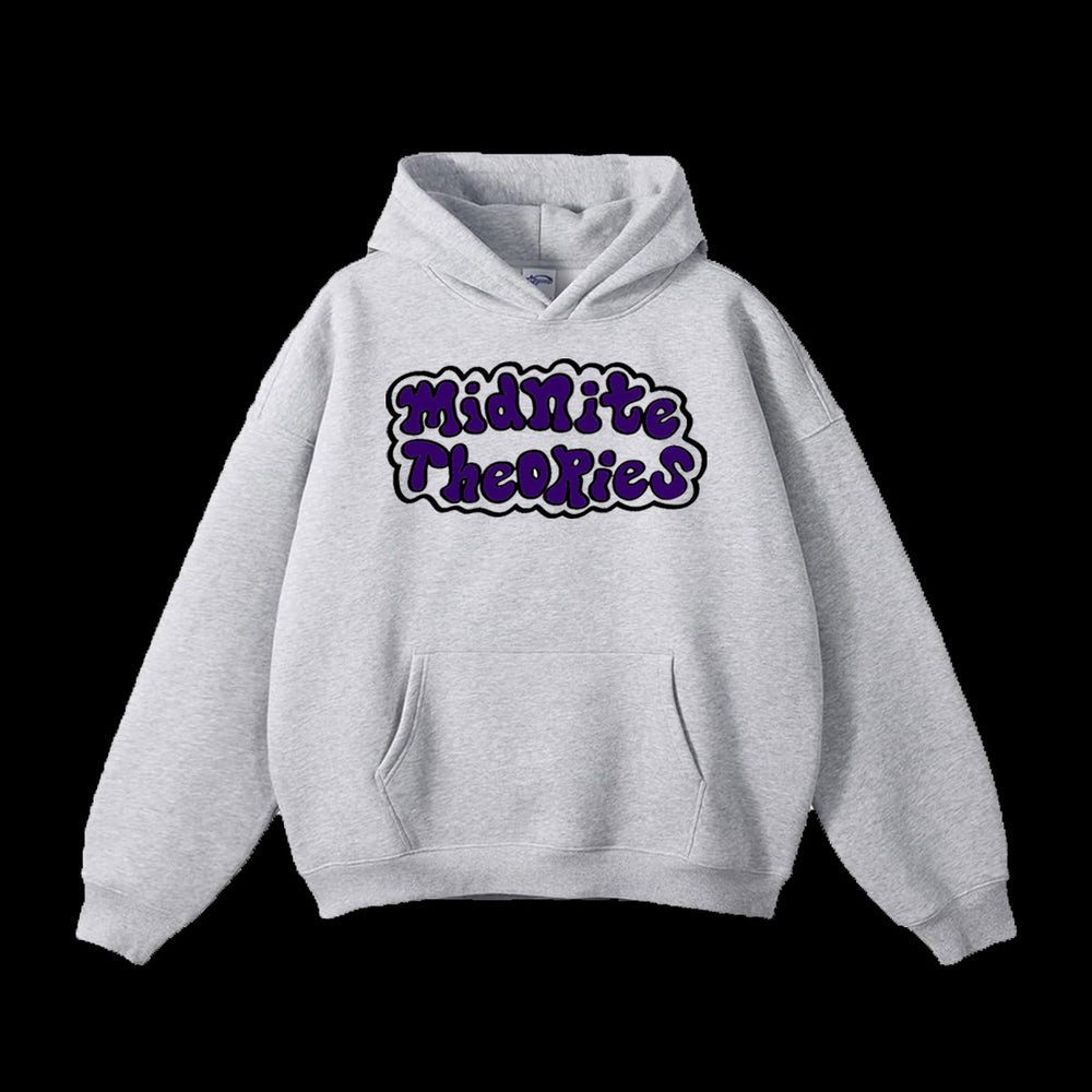 Midnite Theories Grey Hoodie - All Sizes