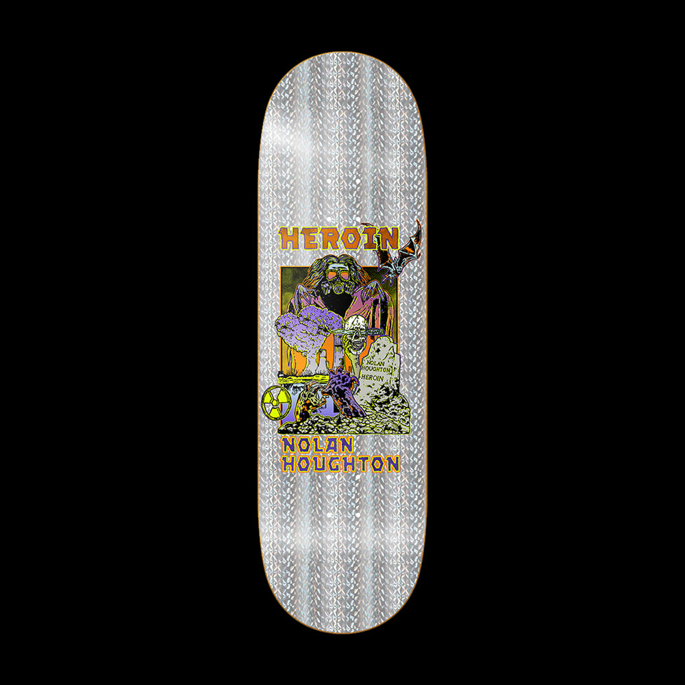 Heroin Skateboards Houghton "Hellscape" Deck 9.5