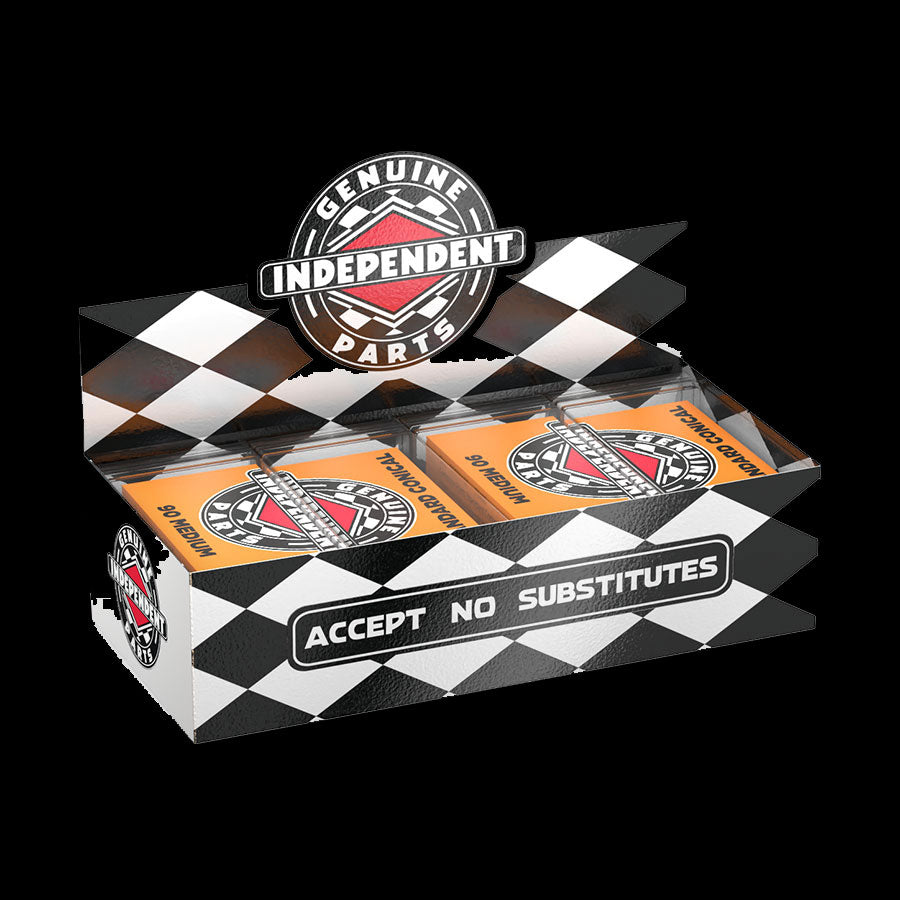 Independent Bushings - Orange Medium - Standard Conical