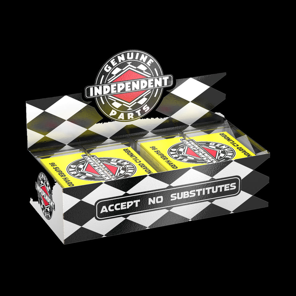Independent Bushings - Yellow Super Hard - Standard Cylinder