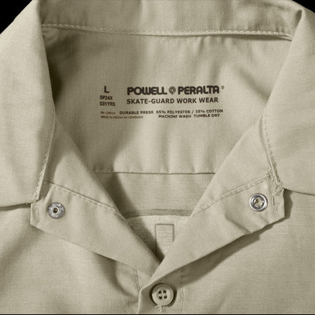 Powell Peralta Work Shirt Supreme Khaki
