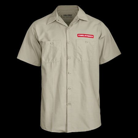 Powell Peralta Work Shirt Supreme Khaki