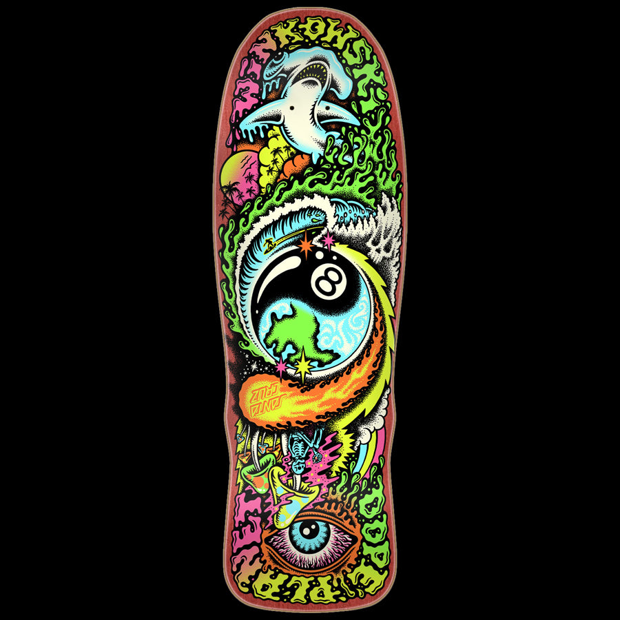 Winkowski Dope Planet Micro Freaks Skateboard Deck 8.75in x 27.5in Santa Cruz