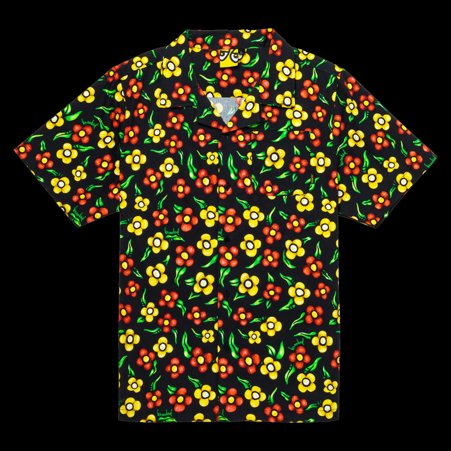 Krooked "Aloha Flowers" Button Up Shirt