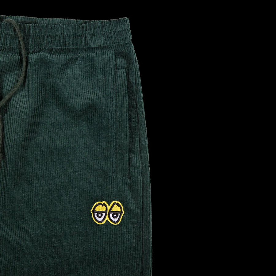 Krooked "Eyes" Corduroy Pant - Green