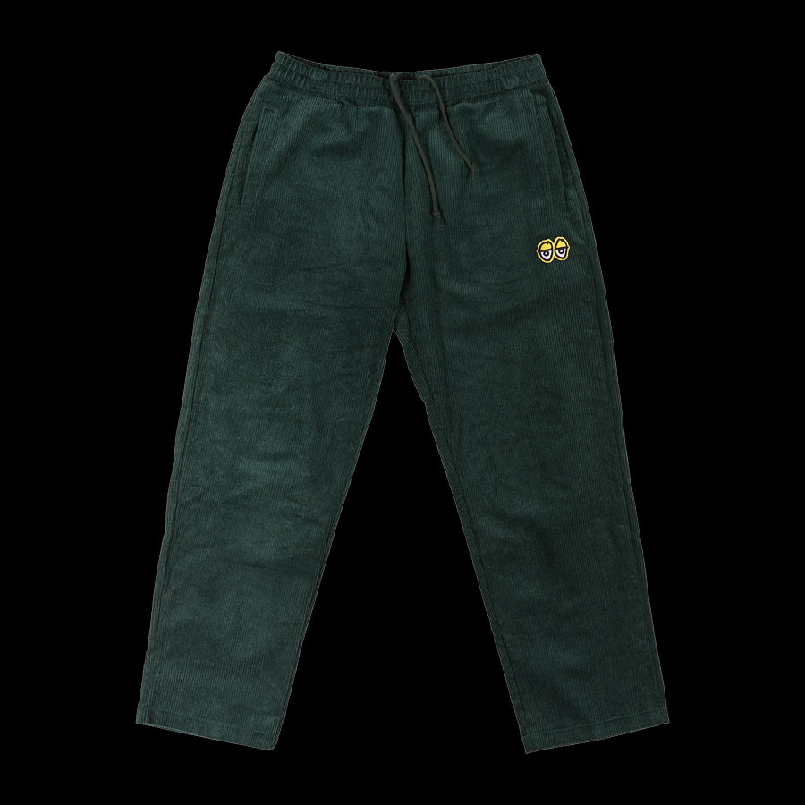 Krooked "Eyes" Corduroy Pant - Green