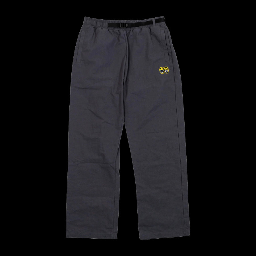 Krooked Eyes Ripstop Pants Charcoal