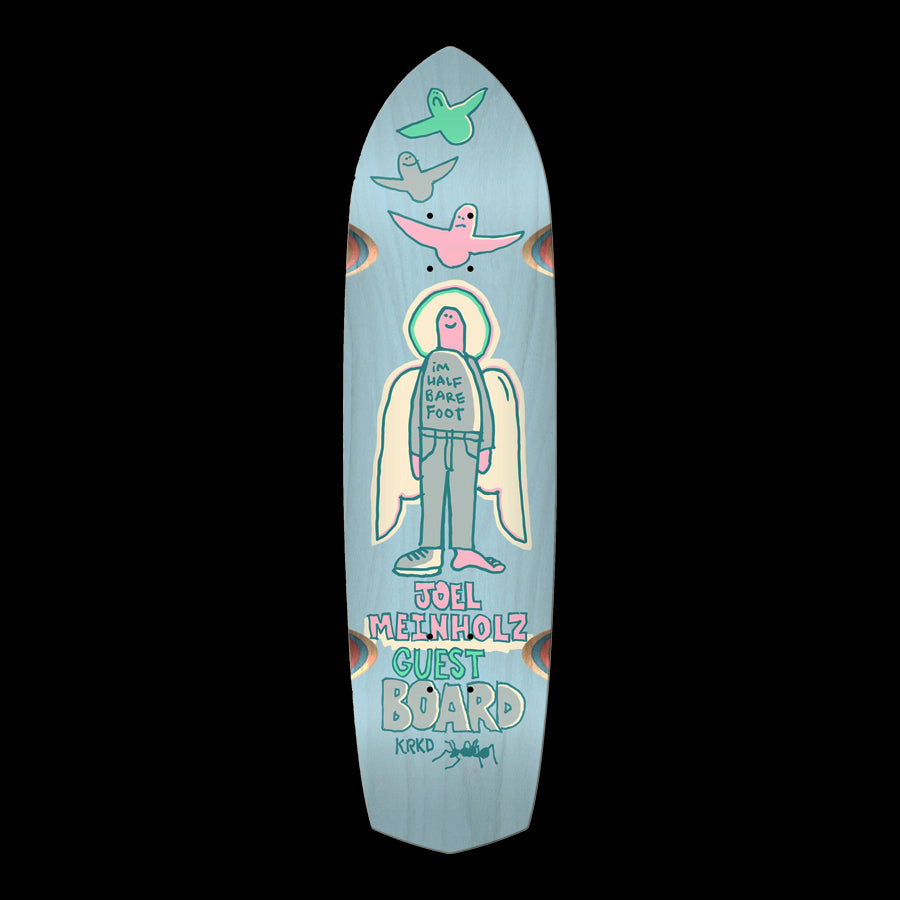 Krooked Joel Meinholz Guest Zag Skateboard Deck 8.62