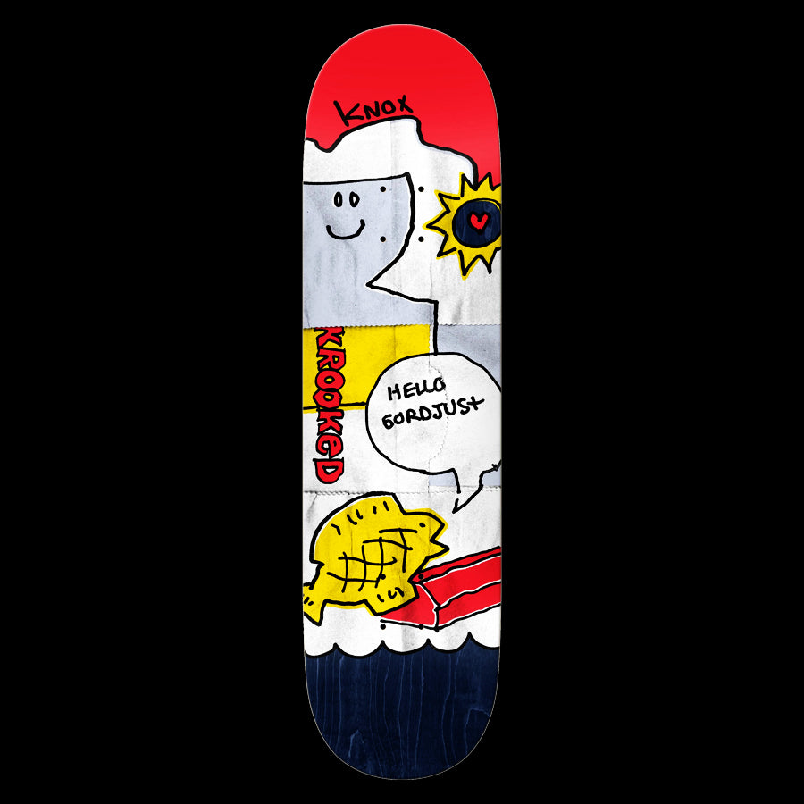 Krooked Knox "Gordjust" Deck 8.5