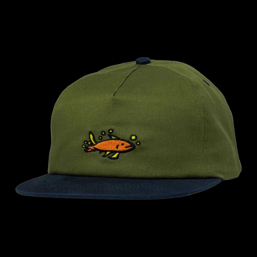 Krooked Mermaid Fish Snapback