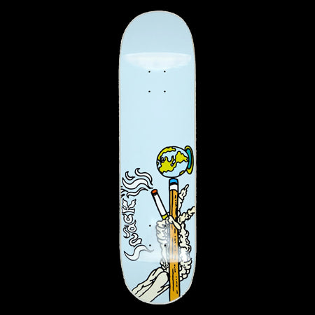 Snack Skateboards Last Game Skateboard Deck Sky Blue 8.0