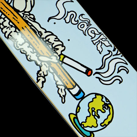 Snack Skateboards Last Game Skateboard Deck Sky Blue 8.0