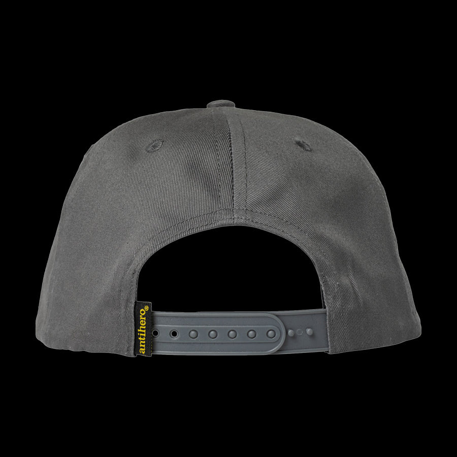 Antihero Lil Pigeon Snapback Hat - Charcoal Grey Unisex
