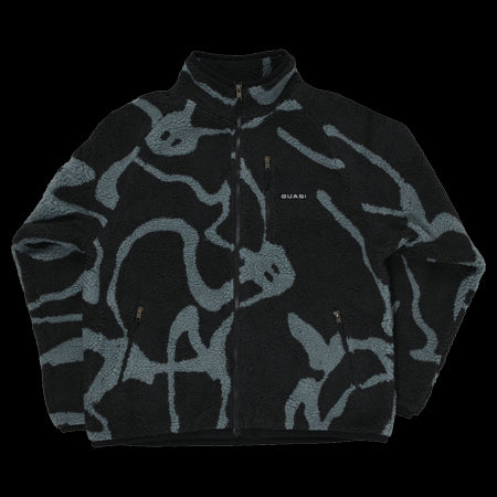 Quasi Mica Full Zip Jacket - Black